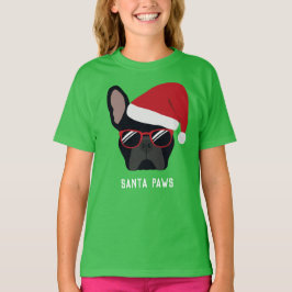 Camiseta de perro salchicha francés negro de Navid