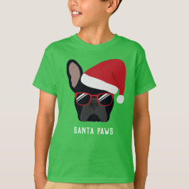 Camiseta de perro salchicha francés negro de Navid