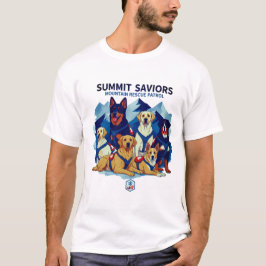 Camiseta de perro salvador de montaña
