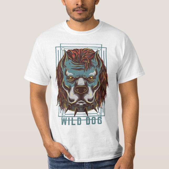 Camiseta de Perro Salvaje (Anverso)