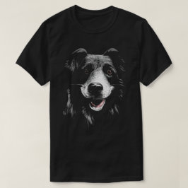 Camiseta de perro sonriente