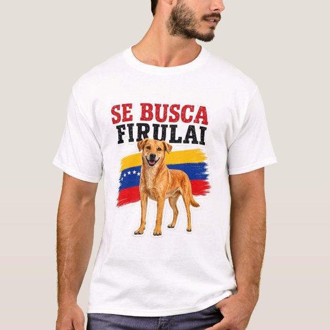 Camiseta de Perro Venezolano (Anverso)