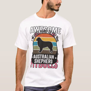 Camiseta de perro vintage para amante de Australia