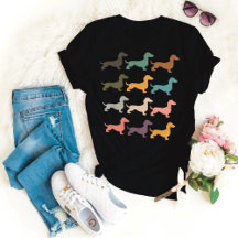 Camiseta de perros Dachshund