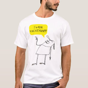 Camiseta de personaje de dibujos animados de Estoy