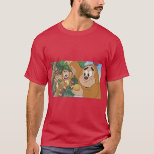 Camiseta de personaje de dibujos animados juguetón