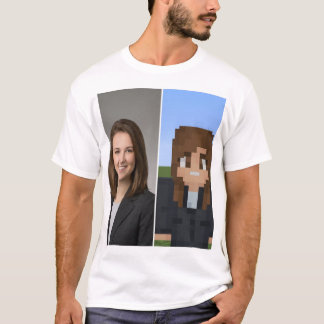 Camiseta de personaje de Minecraft BlockPix