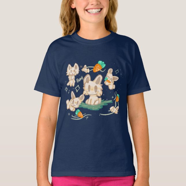Camiseta de Personalizable Cottontail Chaos (Anverso)