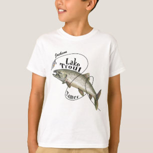 Camiseta de Personalizable de Lake Trout Tamer Boy
