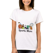 Camiseta de Personalizable de mamá deportiva