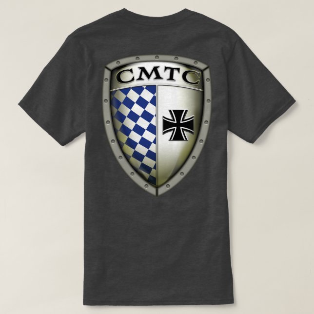 Camiseta de personalizable retro CMTC (Reverso del diseño)