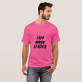 Camiseta de personalización de color "Iam Leader n
