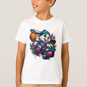 Camiseta de Personalizado de conejo de baloncesto 
