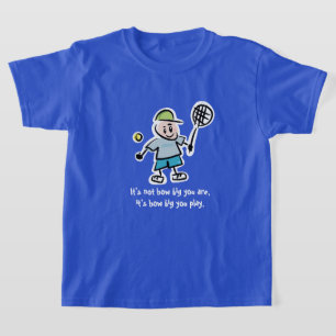 Camiseta de personalizado de tenis para niños depo
