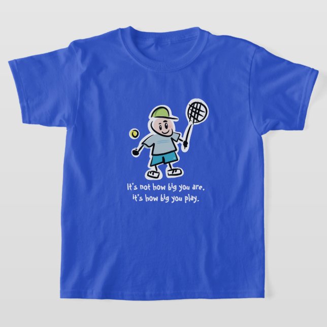 Camiseta de personalizado de tenis para niños depo (Distribución)