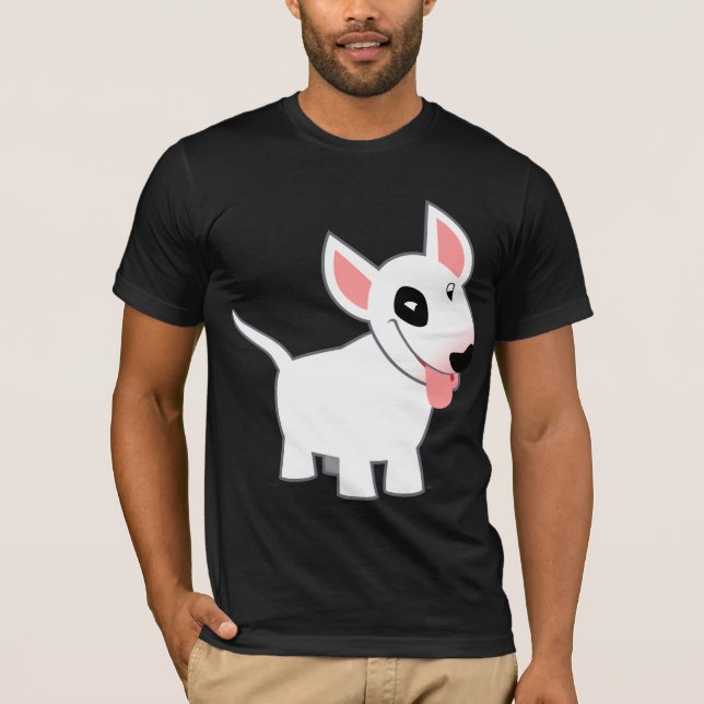 Camiseta de Personalizado de Toro Terrier (Anverso)