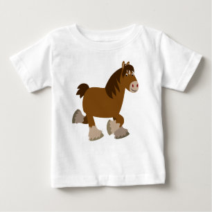 Camiseta de Personalizado de Trote Caballo Bebé Ca