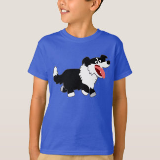 Camiseta de Personalizado feliz de la frontera de 