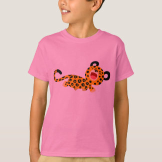 Camiseta de Personalizado grotesca de leopardo inf