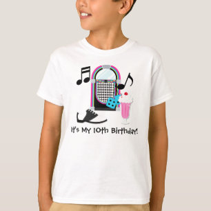Camiseta de Personalizado Hop Birthday de los años