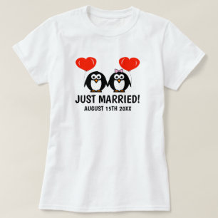 Camiseta de personalizado para recién casados