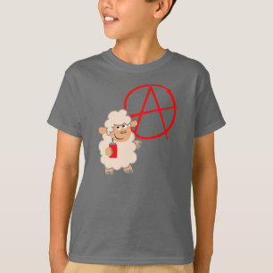 Camiseta de Personalizado rebelde pequeña para niñ