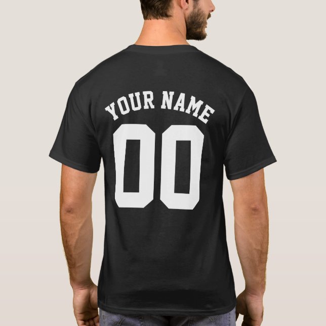 camiseta de personalizado Sports Jersey (Reverso)