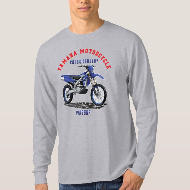 Camiseta de Personalizado YAMAHA WR250F (Anverso)