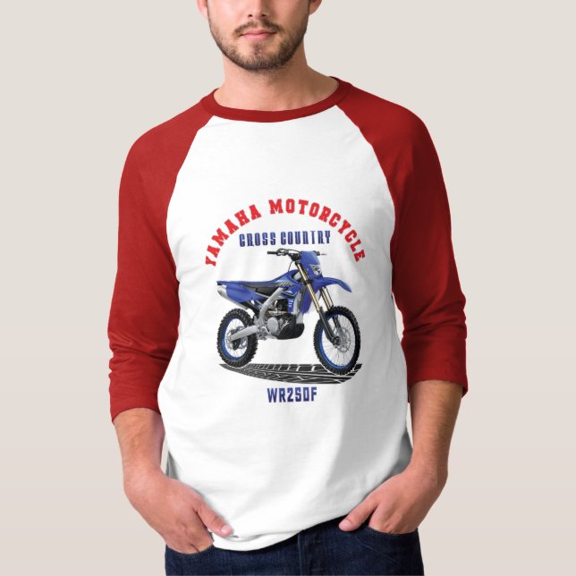 Camiseta de Personalizado YAMAHA WR250F (Anverso)
