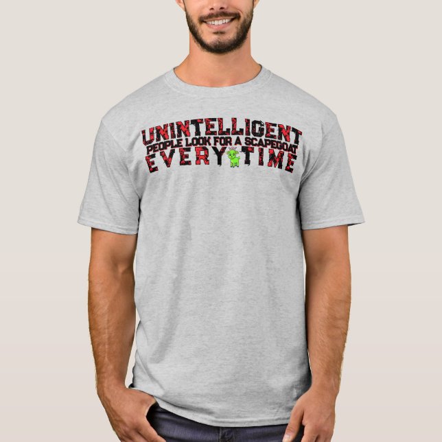 Camiseta de PERSONAS NO INTELIGENTES BUSCAN UN CHI (Anverso)