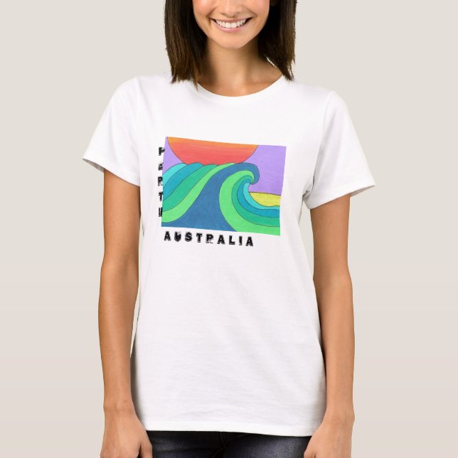 Camiseta de Perth, Australia (Anverso)