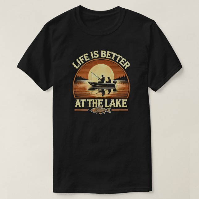 Camiseta de pesca (Diseño del anverso)