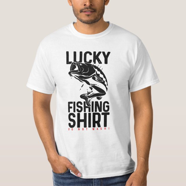 Camiseta de Pesca Afortunada (Anverso)