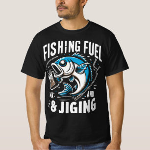 Camiseta de pesca de combustible y caza