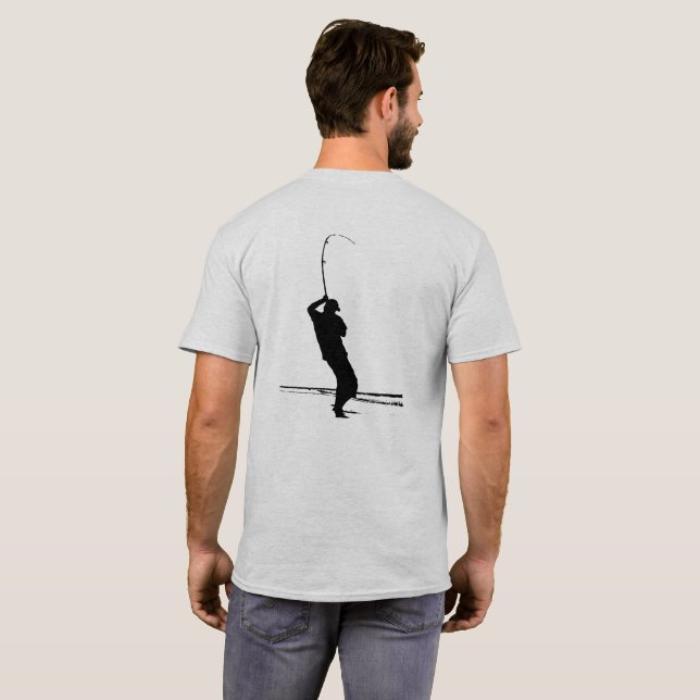 Camiseta de pesca de dos lados (Reverso completo)