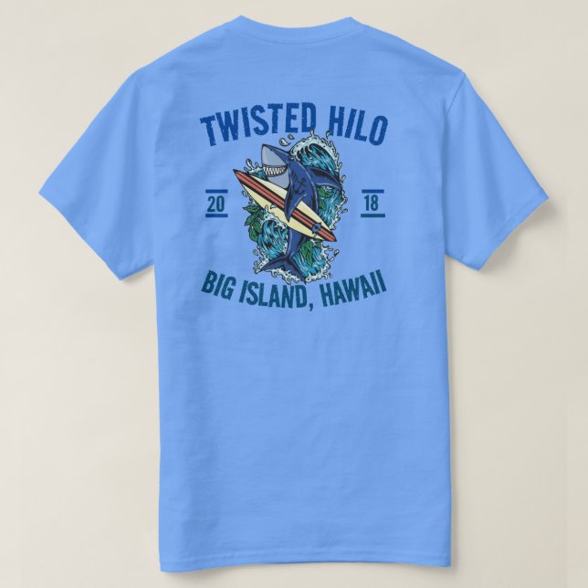CAMISETA DE PESCA DE HILO (Reverso del diseño)