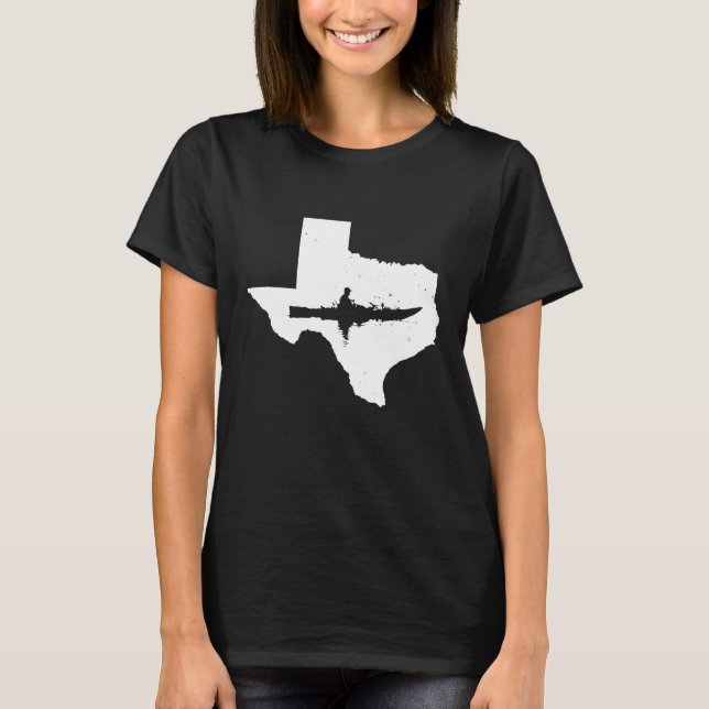 Camiseta de pesca de Kayak (Anverso)