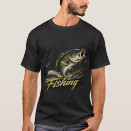Camiseta de pesca de lubina vintage | Regalo de pe