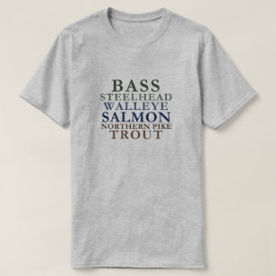 Camiseta de pesca de Michigan