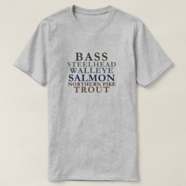 Camiseta de pesca de Michigan