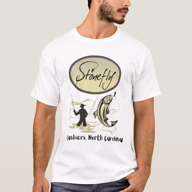 Camiseta De Pesca De Mosca (Anverso)