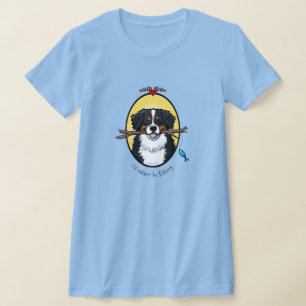 Camiseta de pesca de perro de montaña de Berna Kin