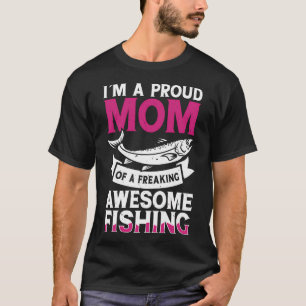 Camiseta de pesca de pez papá genial carrete vinta