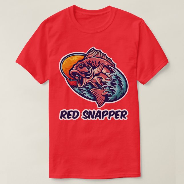 CAMISETA DE PESCA DIVERTIDA  (Diseño del anverso)