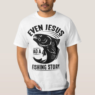 Camiseta de pesca divertida; camisa para él; pesca