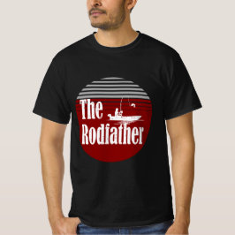 Camiseta de pesca divertida de Rodfather