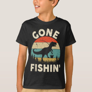 Camiseta de pesca divertida hombres mujeres niños 