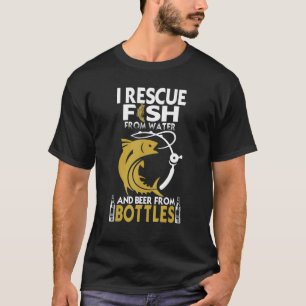 Camiseta de pesca genial para hombres que aman beb
