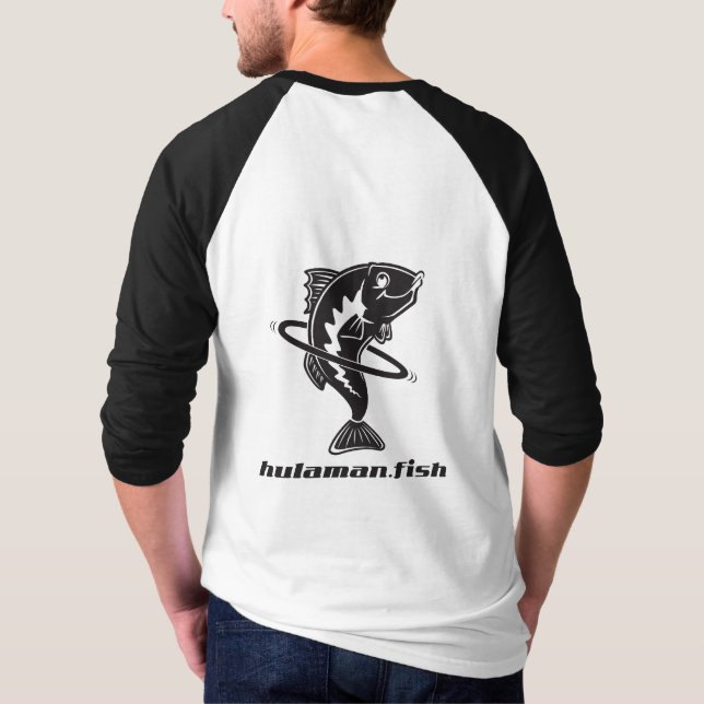 Camiseta de pesca HulaMan (Reverso)