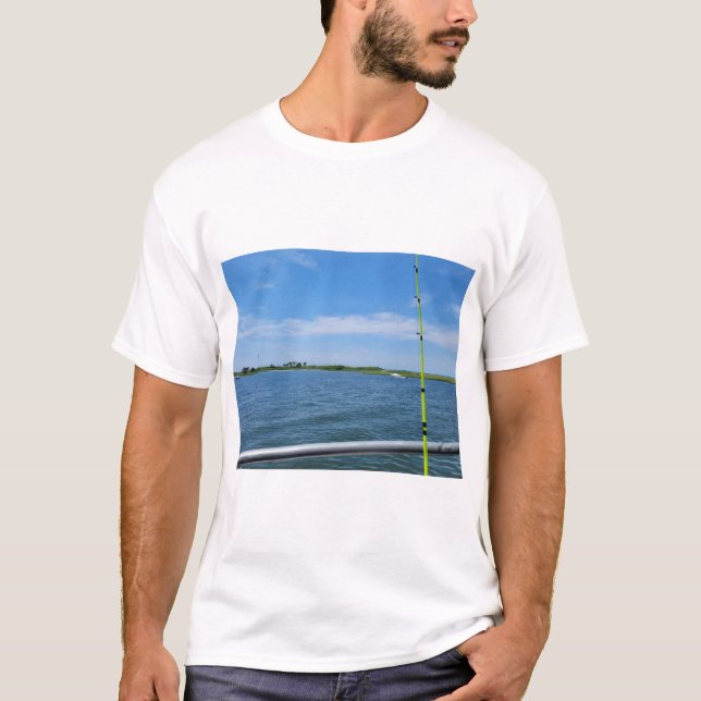 Camiseta de pesca marítima (Anverso)